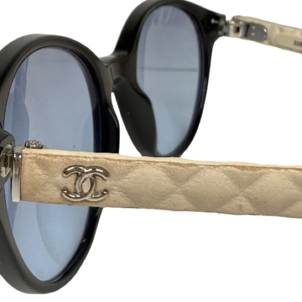 CHANEL | Eye Glasses Frames Quilted Leather Luxury Italian Classic CC Rare Posh